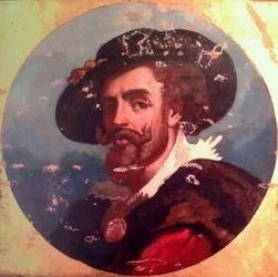 Portrait of the Flemish Painter Peter Paul Rubens